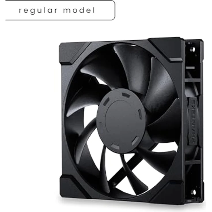 Phanteks M25 PC Lüfter 120mm 3er-Pack Schwarz | PWM - bis 2.000 U/min - hoher Airflow - Vibrationsarm - Leise – Bild 4