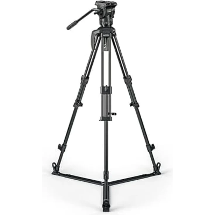 Sachtler Stativ System Ace XL CF GS Mk II (1019CM), Kamera-Zubehör mit 8 kg Nutzlast, Kohlefaserstativ, beleuchtete Libelle – Bild 2