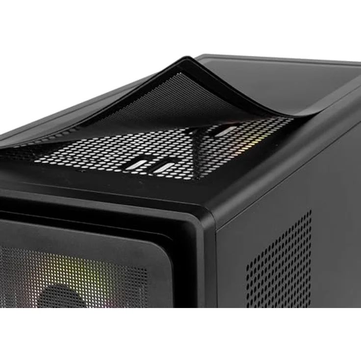 NOX Hummer AERO Semitower, Hyperflow ARGB in Schwarz, mit Typ C, gehärtetem Glas und hervorragender Kühlungskapazität – Bild 6
