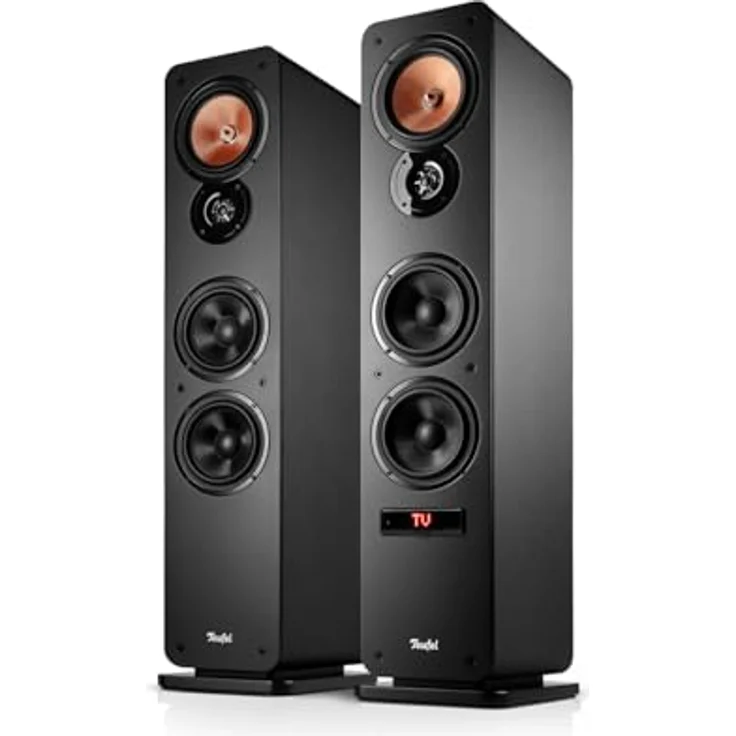 Teufel ULTIMA 40 AKTIV 3 Bassstarkes Lautsprecher-Set 260 Watt Verstärker Schwarz – Bild 1