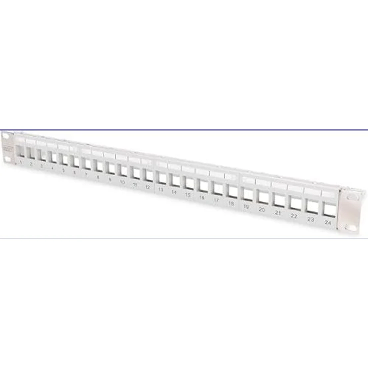 DIGITUS Professional DN-91410-LF Modulares Patch Panel, geschirmt 24-Port, Blank, 1HE, Rack Mount, L – Bild 4