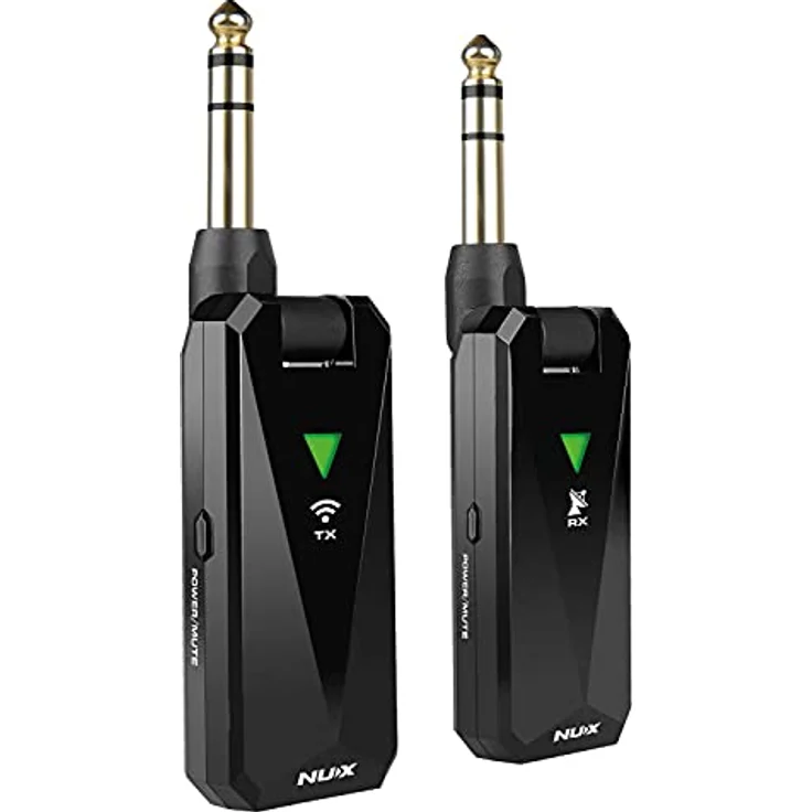 NUX B-5RC Wireless System für Gitarre und Mikrofon, Plug-and-Play, 24-bit/44.1 kHz, anmeldefrei, bis zu 30 Meter Reichweite, inkl. tragbarem Lade-Case – Bild 4