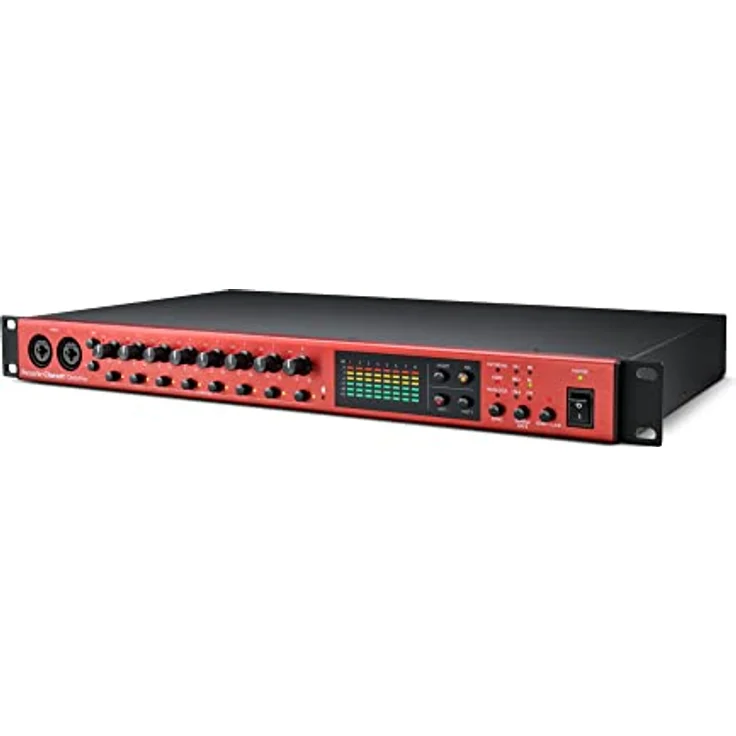 Focusrite Clarett+ OctoPre ADAT-Mikrofonvorverstärker mit acht Ins/Outs in professioneller Qualität für die Musikproduktion, mit hoher Dynamik, niedrigstem Rauschen und analoger Air-Funktion – Bild 5