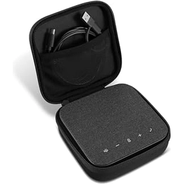 Lenovo Wireless Speakerphone 6000, Bluetooth-Lautsprecher mit 81 dB Empfindlichkeit, Schwarz – Bild 6