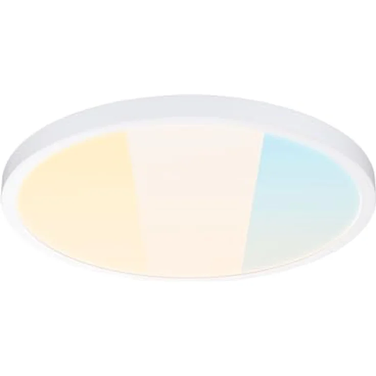 Paulmann Panel Alya 35W WhiteSelect 400mm Weiß Kunststoff 71188, Smarte Deckenbeleuchtung mit individueller Lichtfarbwahl, weiß – Bild 1