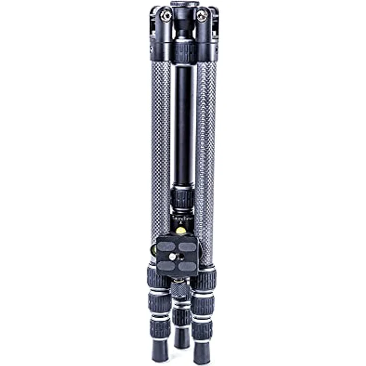 Vanguard Vesta TB 204CB Reisestativ aus Carbon, leicht, Kugelkopf, 4 Abschnitte, grau – Bild 3