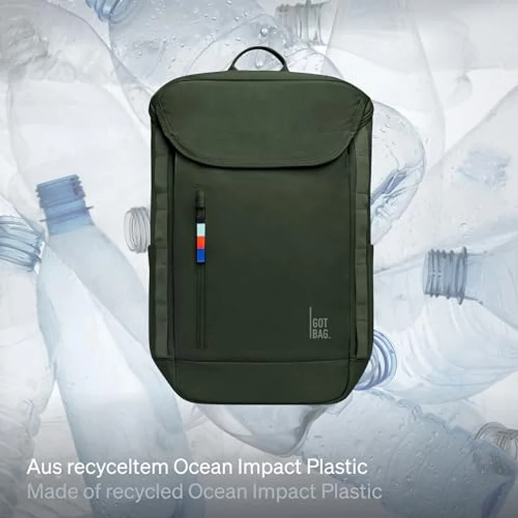 GOT BAG Rucksack Pro Pack | Reiserucksack mit 16" Laptopfach | 25L Füllvolumen Handgepäck Rucksack in Ocean Blue – Bild 2