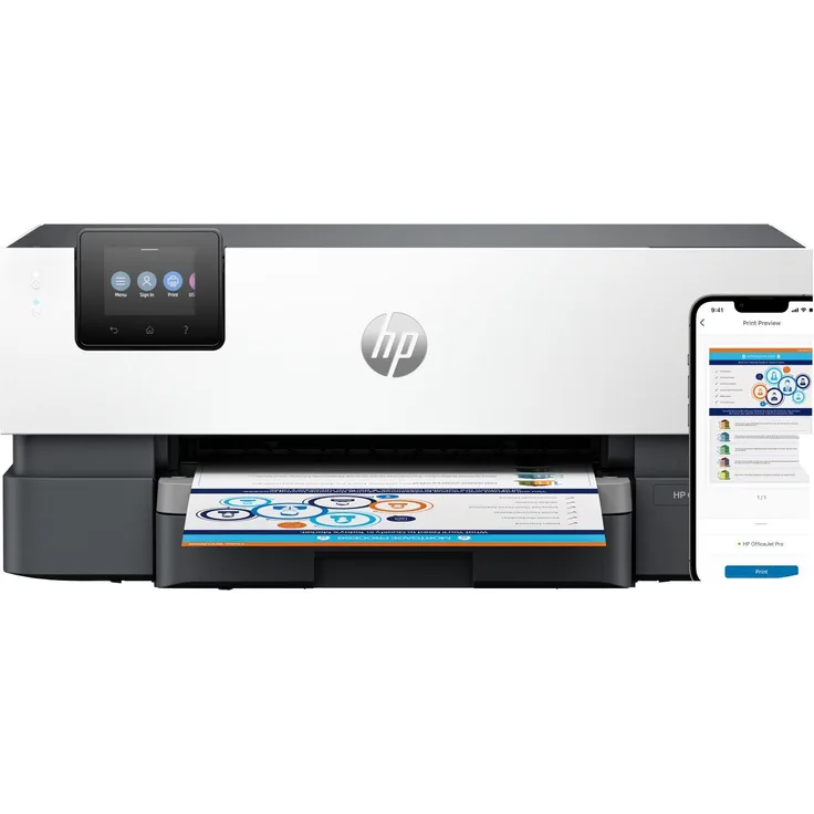 HP OfficeJet 5A0S3B, Multifunktionsdrucker mit Farbtintenstrahldruck und CO2-Kompensation