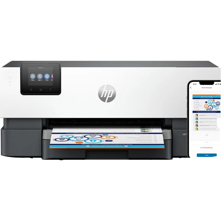 HP OfficeJet 5A0S3B, Multifunktionsdrucker mit Farbtintenstrahldruck und CO2-Kompensation