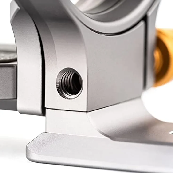 NiSi Wizard W-72 Drehbare Kamerapositionierung Halterung, Aluminiumlegierung, für Canon R-Serie, Fujifilm X-Serie, Nikon Z-Serie, Olympus-Serie Kameras, Arca-Swiss Standard, silber – Bild 4