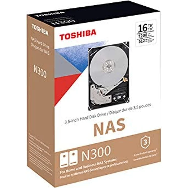 Toshiba N300 NAS 3.5 Zoll 8000 GB SATA (HDWG480EZSTA) – Bild 3
