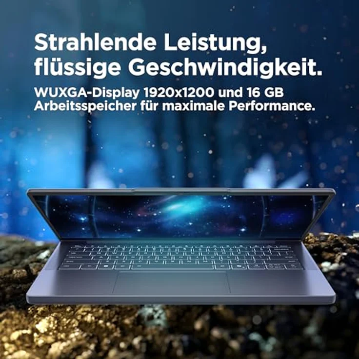 Lenovo IdeaPad Slim 3i Laptop, 14" WUXGA Display, Intel Core i5 13420H, 16GB RAM, 512GB SSD, Intel UHD Grafik, Windows 11, QWERTZ, Luna Grau, 3 Monate Premium Care – Bild 5