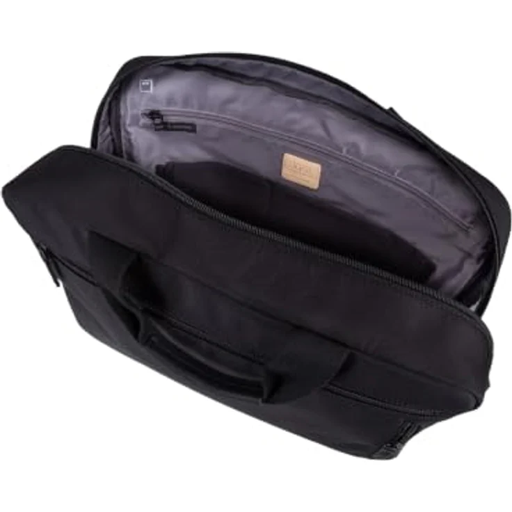 Jost Tallinn Aktentasche 40 cm, mit Laptopfach, schwarz, 100% Polyester – Bild 5