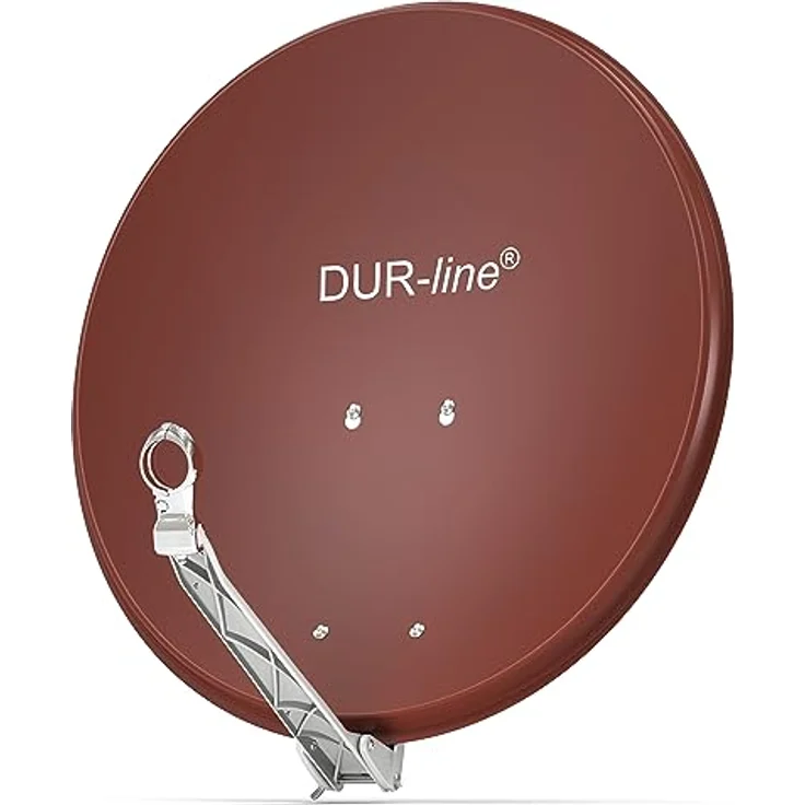 DUR-line Select 60/65cm Satellitenschüssel Alu ziegelrot – Bild 2