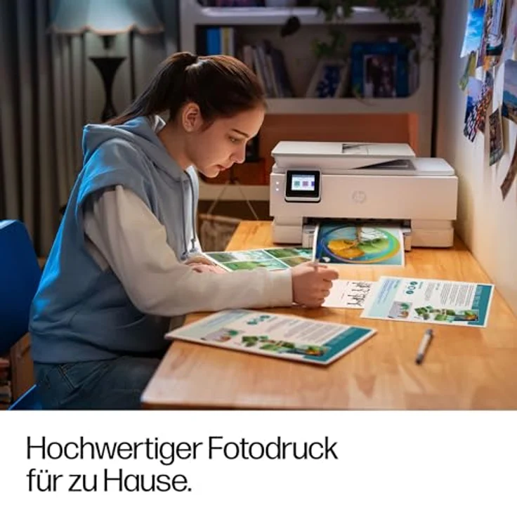 HP ENVY Photo 7930, Multifunktionsdrucker Tintenstrahl A4, Scanner und Kopierer, Farb-Druckqualität – Bild 9