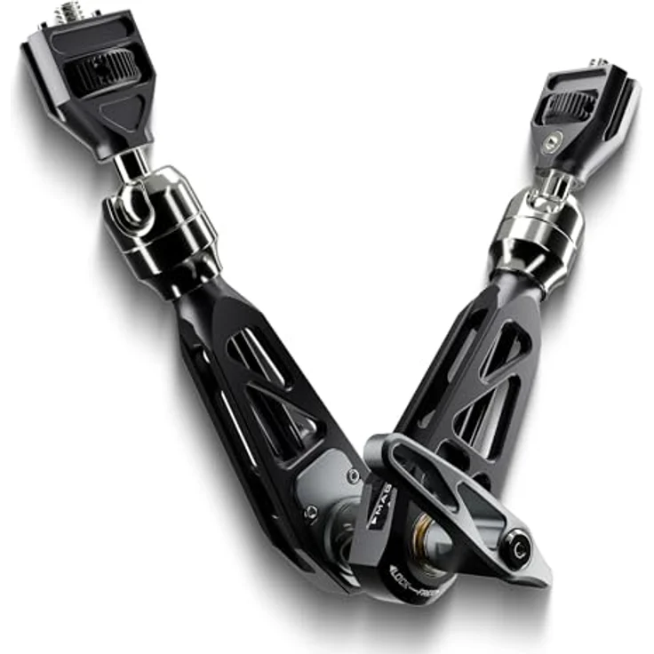 MOFAGE Talos Damping Magic Arm - Black, Flexible Kamerahalterung mit Exoskelett-Konstruktion, 5kg Tragkraft und schwenkbarer Winkeleinstellung – Bild 1