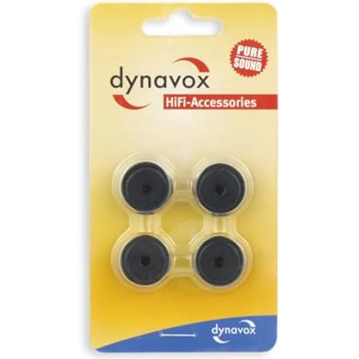 DynaVox 207270 Aluminium Gerätefüsse Mini 4er-Set schwarz – Bild 5