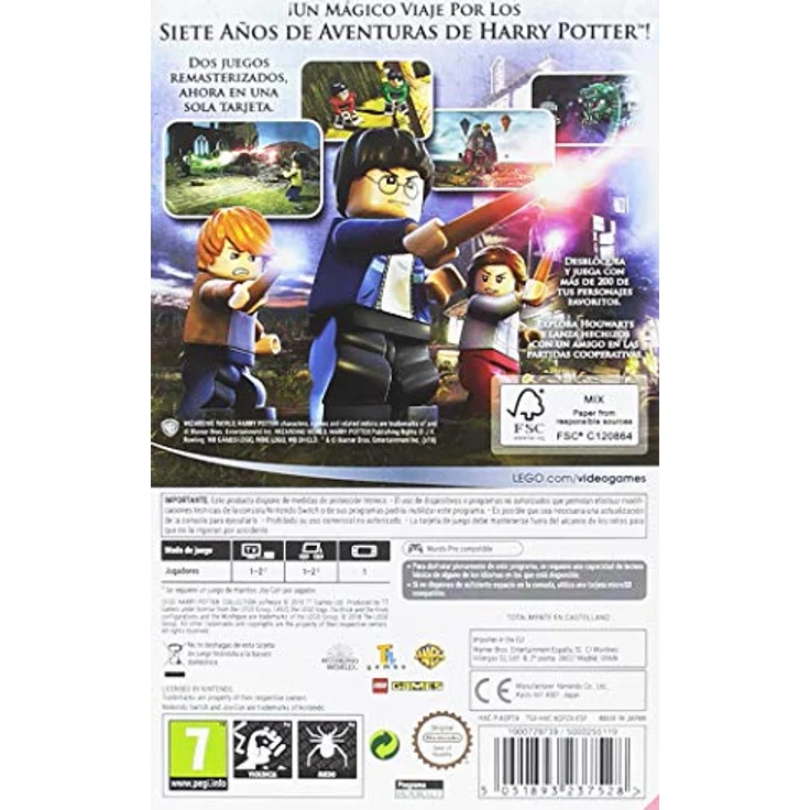 Warner Bros. Interactive Spanien Lego Harry Potter Collection Nintendo Switch - Mehr als 200 Charaktere, kooperative Spieloption – Bild 2