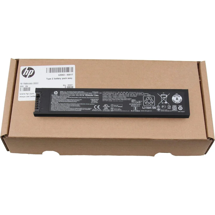 HP Battery Pack Assy CZ993-60017, 1.050 mAh, 11,1 V Akku für Notebooks