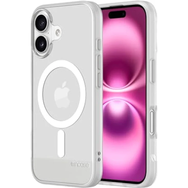 Incase Schlanke Apple Magsafe-Hülle für iPhone 16 Plus – transparent, ultradünn mit integrierten Magneten für MagSafe-Laden – Bild 2