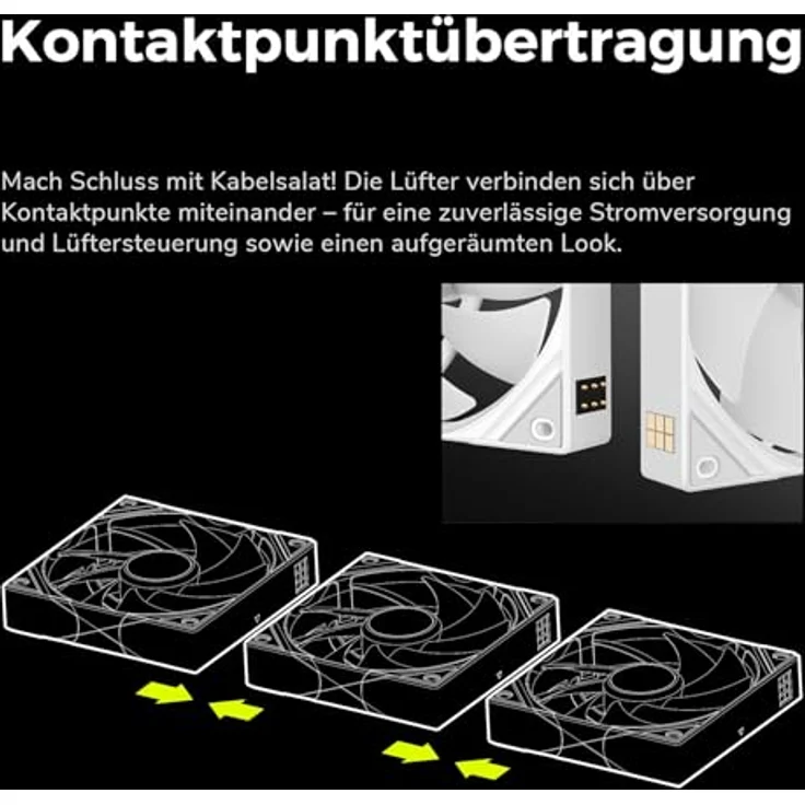 TRYX ROTA SL ARGB Lüfter - 120mm, weiß, FDB-Lager, 111,52 m³/h, 28,87 dB(A) – Bild 6