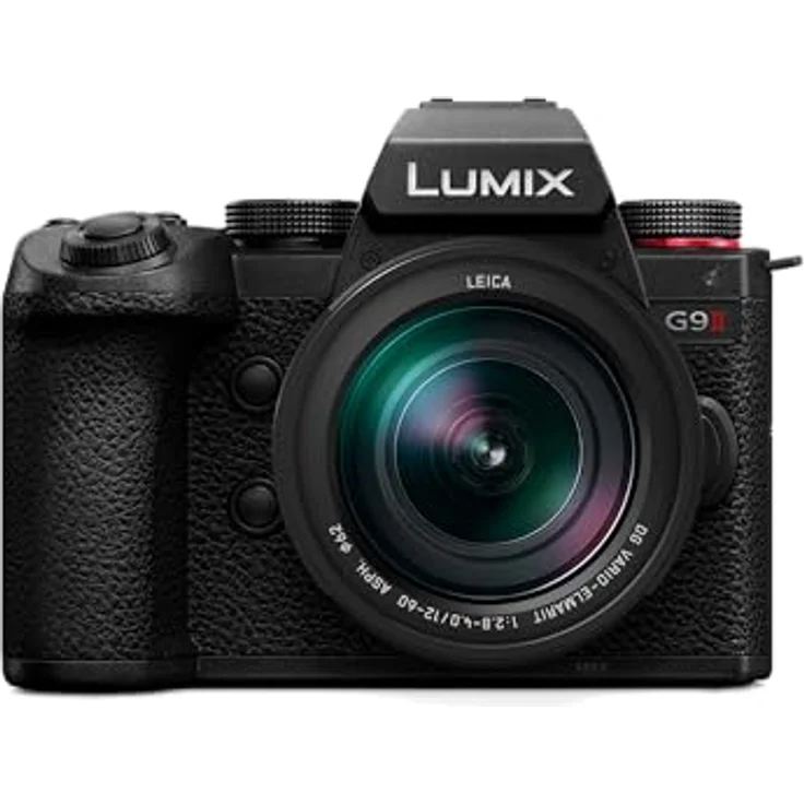 Panasonic LUMIX DC-G9M2LE Micro Four Thirds spiegellose Kamera, Leica DG Vario-Elmarit 12-60 mm F2.8-4.0 Objektiv, 25,2MP, 4K 120p/100p & 5,7K 30p/25p, Phasen-Hybrid-AF, WLAN, Schwarz – Bild 1