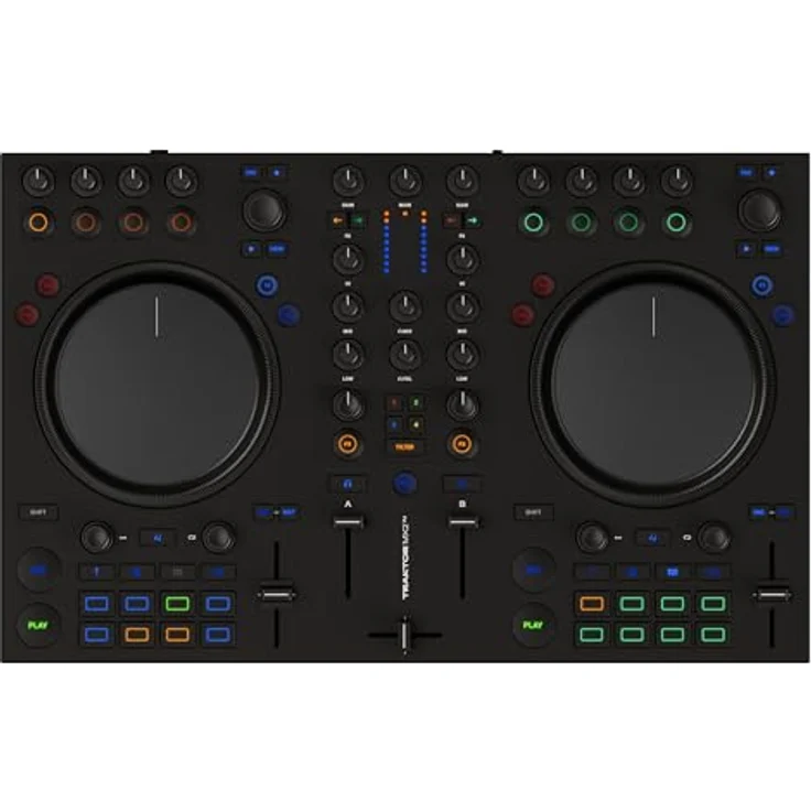 Native Instruments Traktor Mx2, DJ-Controller mit Audiointerface und Traktor Pro 4 Software – Bild 1