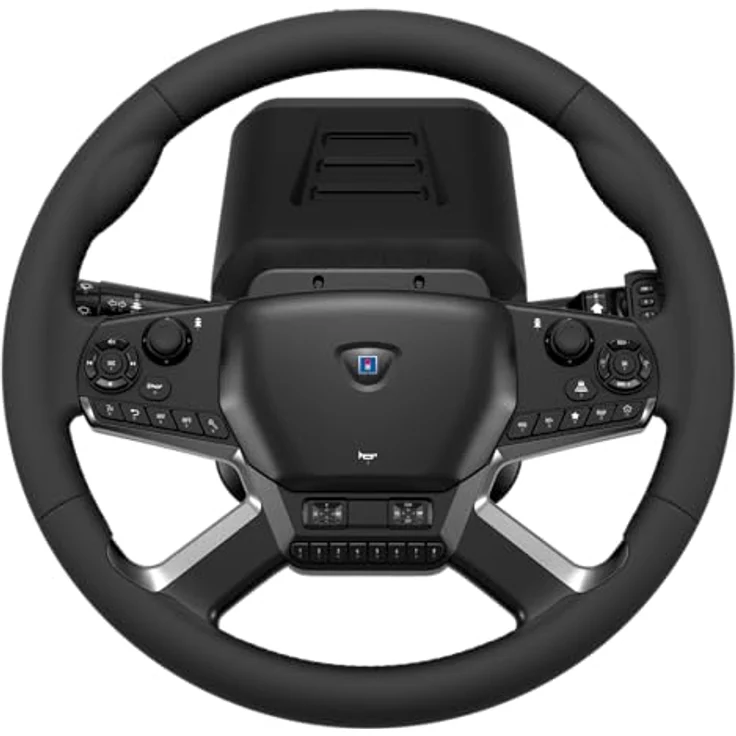 Hori Force Feedback Truck Control System für PC (Windows 11/10), Originalgroßes LKW-Lenkrad mit Dual Motor Force Feedback – Bild 2