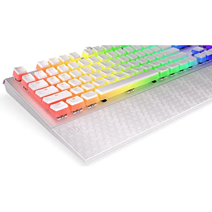 ENDORFY Omnis Pudding Onyx White Brown, mechanische Gaming Tastatur, QWERTY, Kailh Brown RGB, Pudding Onyx White Double Shot PBT | EY5A035 – Bild 2
