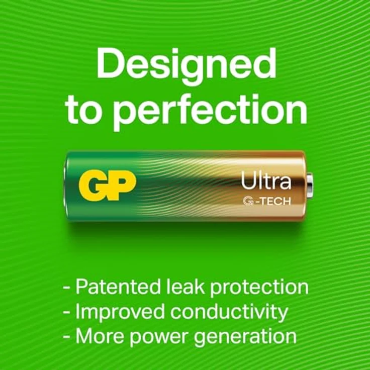 GP Batteries Ultra Alkaline GP15AU AA Einwegbatterie, 24er Pack, 1,5 V, leistungsstark und auslaufsicher – Bild 4