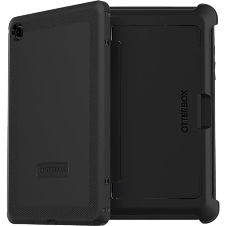OtterBox Defender Hülle für Samsung Galaxy Tab A9+, ultrarobuste Schutzhülle mit integriertem Displayschutz, 2X nach Militärstandard getestet, Schwarz – Bild 1