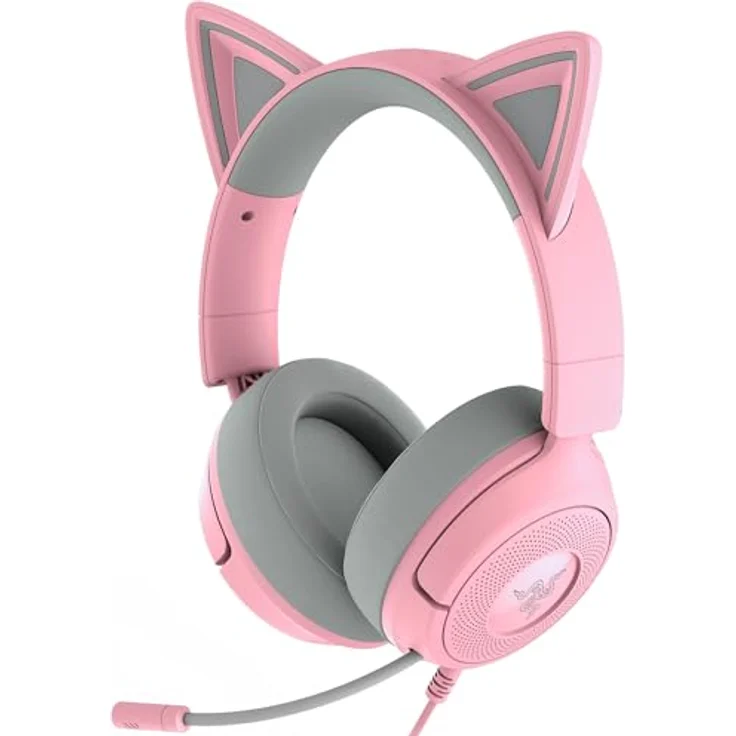 Razer Kraken Kitty V3 X, kabelgebundenes Gaming-Headset mit Over-Ear-Design, RGB-Beleuchtung und flexiblem Mikrofon, Rosa – Bild 11