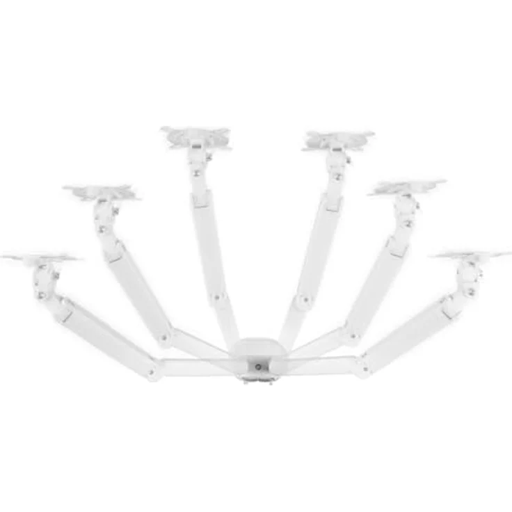 One For All Universal-Doppelmonitorarm (DM4220) Weiss, für Monitore 13-35 Zoll, bis zu 10 kg Tragkraft – Bild 5