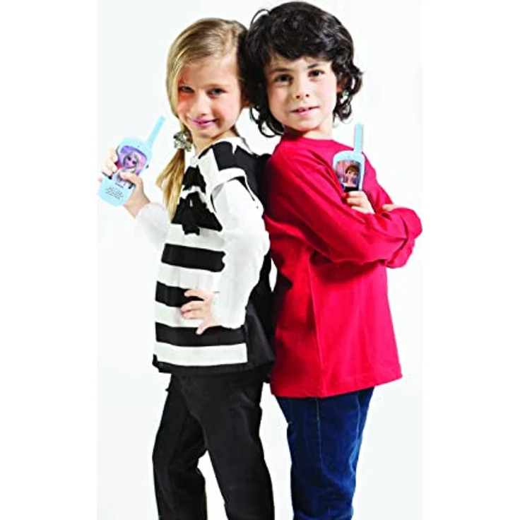 Lexibook TW11FZ Frozen Walkie Talkies, 120 m Reichweite, ergonomisches Design mit Elsa, Anna und Olaf, ab 3 Jahren – Bild 5