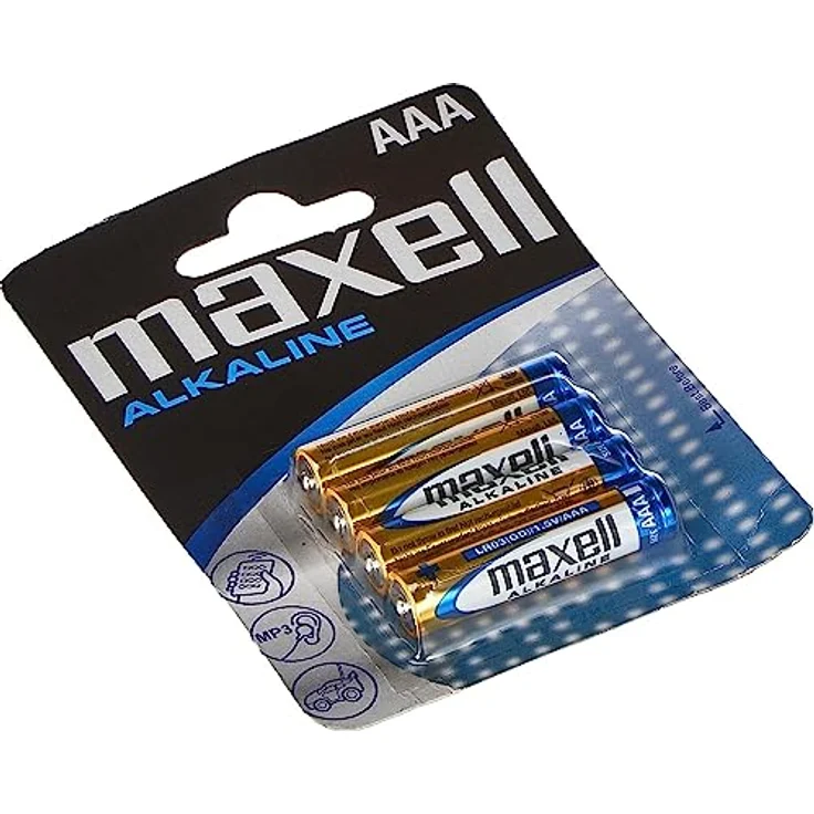 Maxell LR03 AAA Micro Alkaline Batterien (4er Blister) – Bild 2