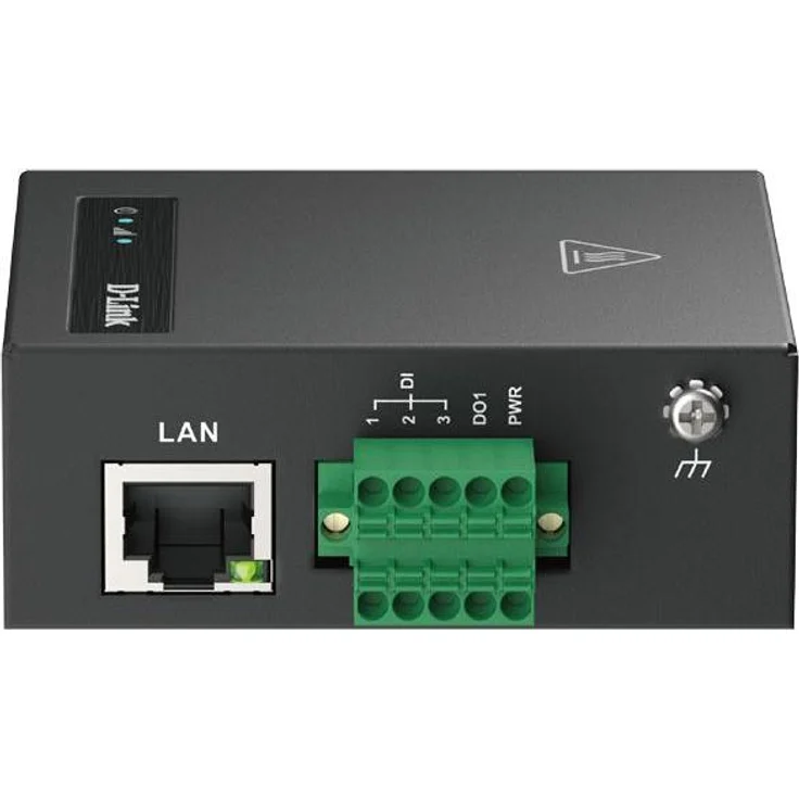 D-Link DOM-311-TSO, Mobiler Router mit 4G LTE, integrierter Firewall und 2 externen Antennen, Schwarz