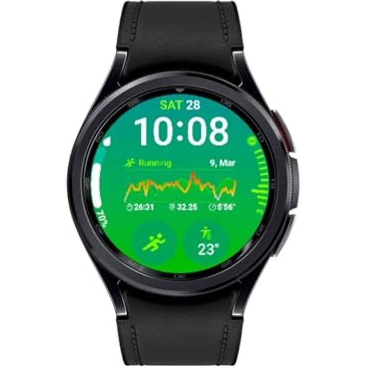 Samsung Galaxy Watch 6 Classic 43mm Black, Schwarz - Smartwatch mit 1,57 Zoll Display und Touch Screen – Bild 2