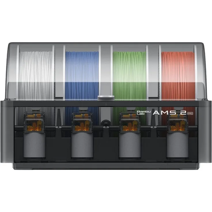 Bambu Lab AMS 2 Pro, 3D-Drucker mit automatischem Materialsystem, schwarz