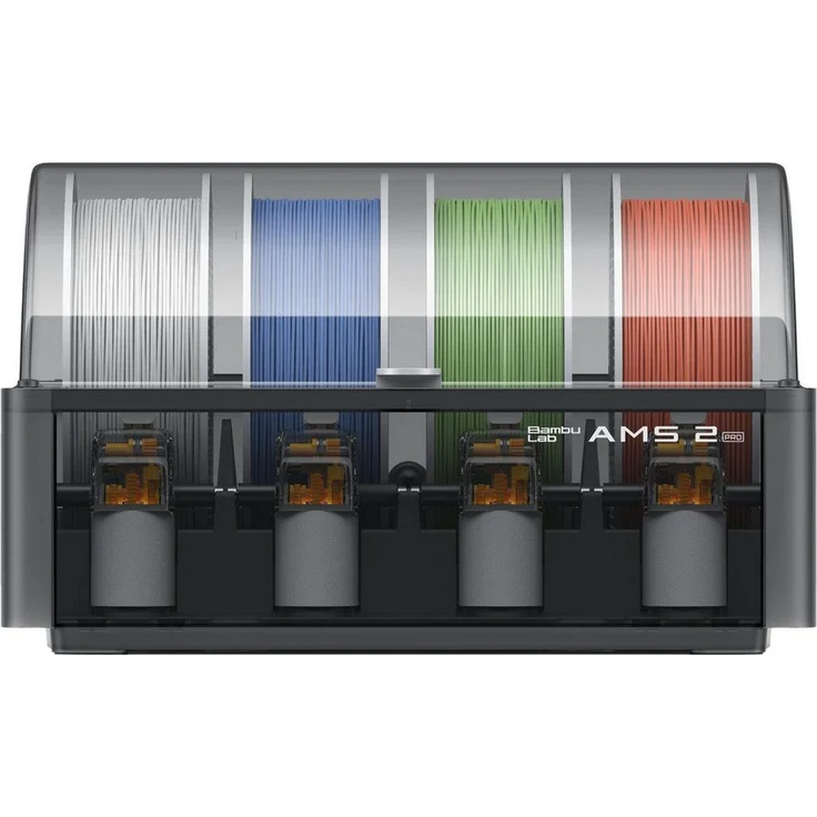 Bambu Lab AMS 2 Pro, 3D-Drucker mit automatischem Materialsystem, schwarz