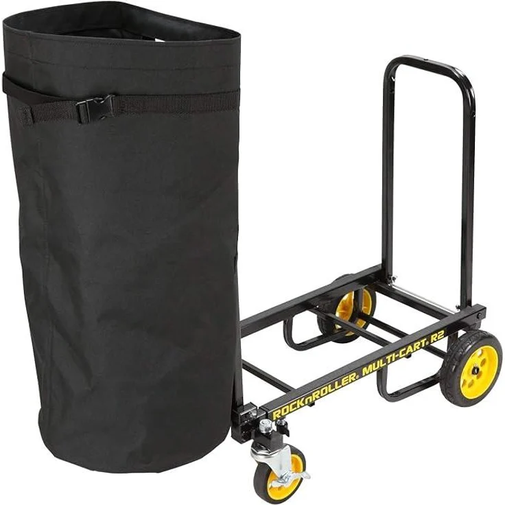 RocknRoller RSA-HBR2 Handle Bag mit stabiler Unterseite für R2, Audio Zubehör, Schwarz – Bild 1