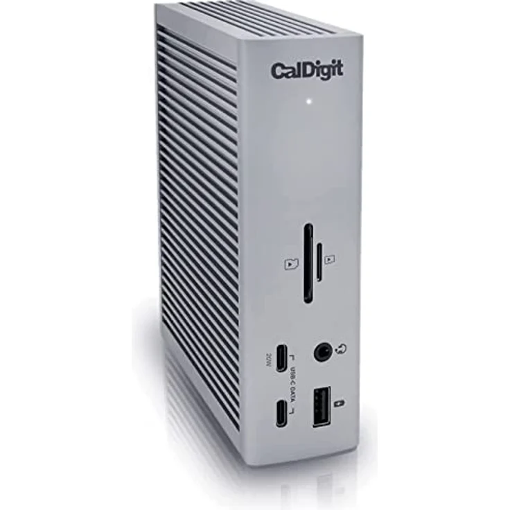 CalDigit TS4 Thunderbolt 4 Dock – 18 Ports, 98 W Aufladung, 3 x Thunderbolt 4 40 Gb/s, 5 x USB-A, 3 x USB-C (10 Gb/s), 2,5 GbE, Single 8K oder Dual 6K 60Hz Displays, Mac, PC – Bild 1