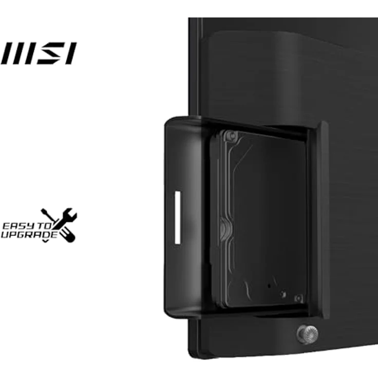 MSI Modern AM242 12M-1244IT AIO Desktop, 23.8" FHD IPS, Intel Core i5-1235U, 8GB RAM, 512GB SSD, integrierte Webcam, inkl. Tastatur und Maus, Windows – Bild 4