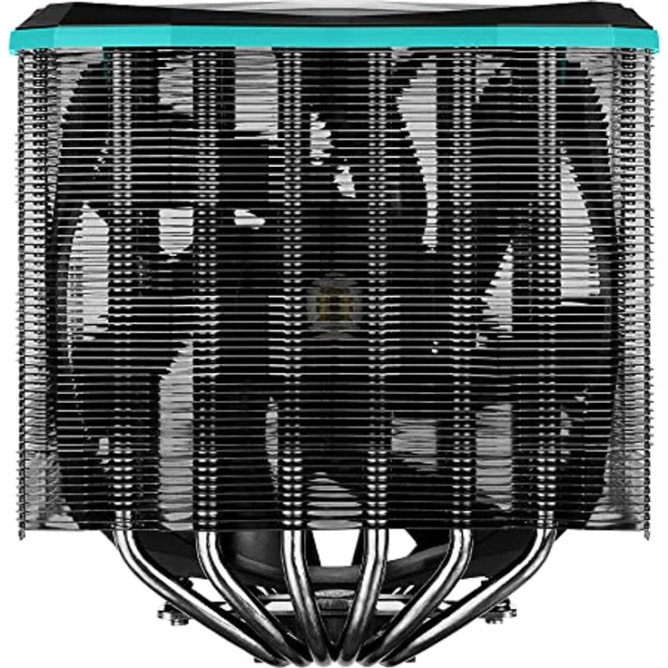 Iceberg Thermal IceSLEET G6 Stealth Heatpipe mit 6 Direkt-Touch-Heatpipes, mit ultra-leiser 140-mm-Lüfter, Premium-Hybrid-CPU-Kühler, kompatibel mit LGA 1700 und AM5, Schwarz - Preisvergleich – Bild 2