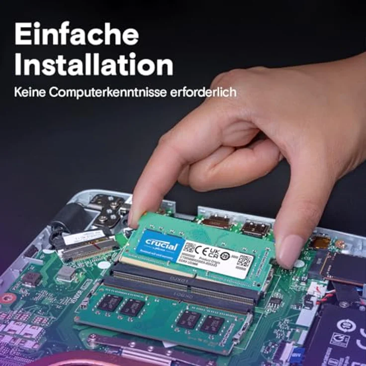 Crucial CT32G4SFD832A 32GB Speicher (DDR4, 3200 MT-s, SODIMM, 260-Pin, 1.2V, CL22) - Preisvergleich – Bild 4