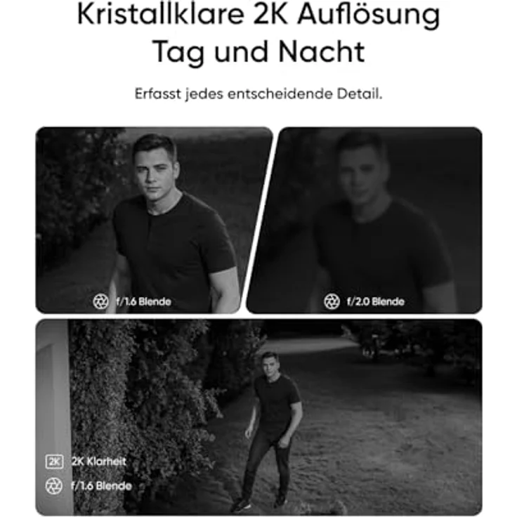 eufy eufyCam Solo E30, 2er-Pack Solar Überwachungskamera mit HomeBase S280, 360° Schwenk, KI-Tracking, 2K-Qualität, kabellos, ohne monatliche Abo-Kosten – Bild 5