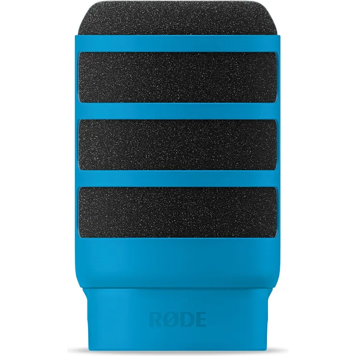 RØDE Mikrofon Rode WS14 Deluxe Popschutz für Podmic Blau (Set), hochwertiges Mikrofon
