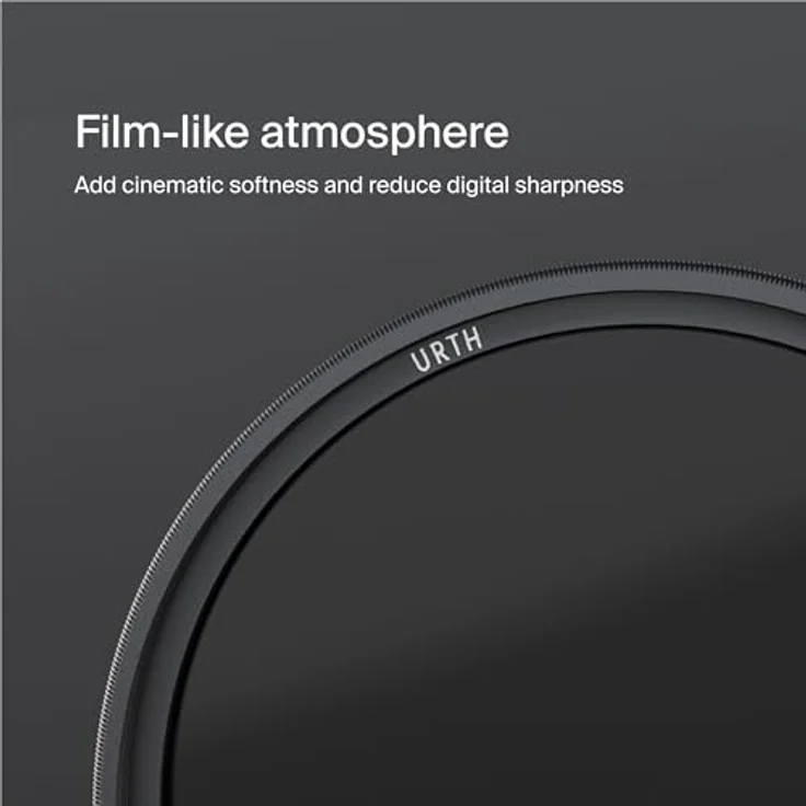 Urth 49mm Ethereal 1 Black Mist Filter Plus+, Objektivfilter zur kontrollierten Lichtstreuung, Schwarz – Bild 3