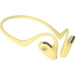 Libratone UP Open-Ear Kopfhörer (Bluetooth 5.2, IP57 Spritzwasserschutz, 8h Akku, Schnellladung, 15 mm Lautsprecher, KI Sprachverbesserung) -Gelb