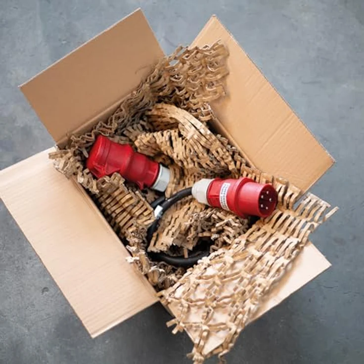 HSM ProfiPack C400 Kartonschredder | Herstellung von Verpackungsmaterial und Füllmaterial für Pakete aus gebrauchten Kartons - kostengünstig und nachhaltig. – Bild 5