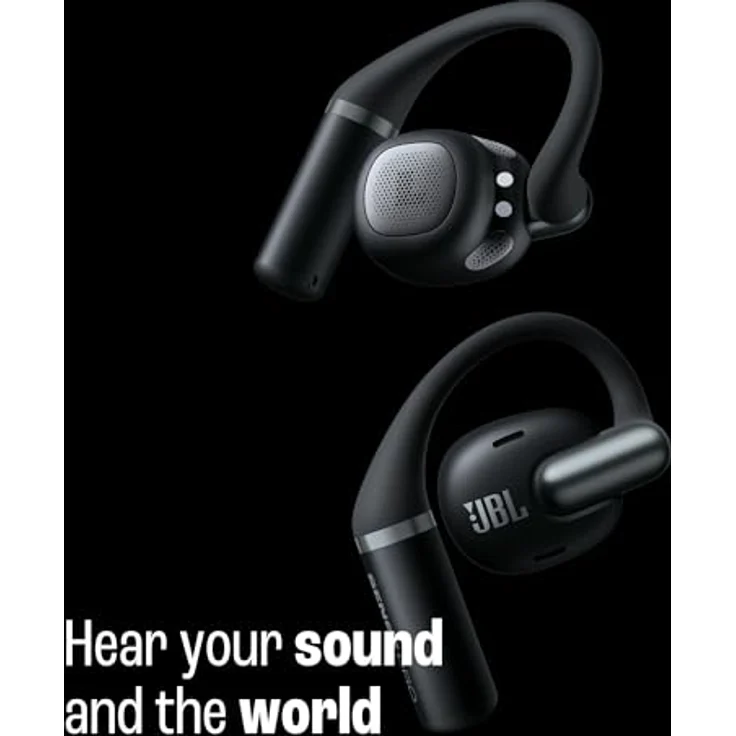 JBL Sense Pro Open-Ear-Kopfhörer, Freisprechfunktion, A2DP Bluetooth, IP54, 38 Stunden Akkulaufzeit, ergonomisches Design – Bild 6